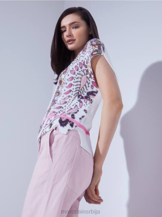 клизач 100% произведен у Немачкој Marc Cain D6881155 прљаво бело одећу