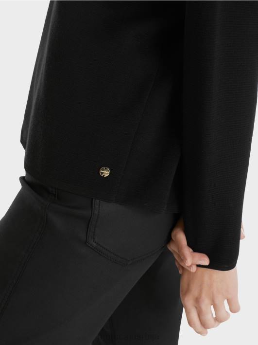 џемпер - плетен у Немачкој Marc Cain D6881035 црн одећу