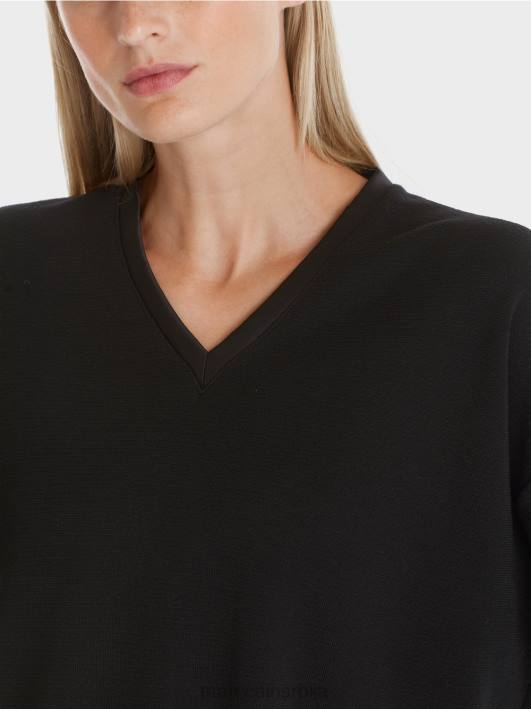 џемпер - плетен у Немачкој Marc Cain D6881035 црн одећу