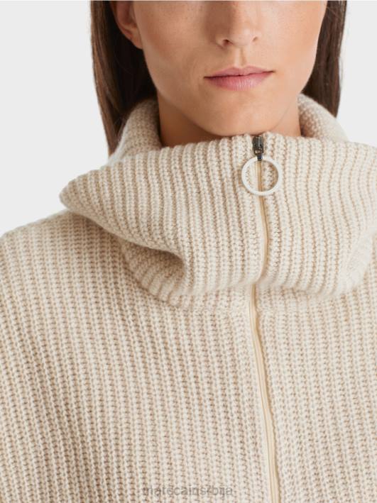 џемпер без рукава плетен у Немачкој Marc Cain D6881049 бадемово млеко одећу