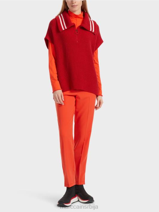 џемпер без рукава плетен у Немачкој Marc Cain D6881050 брусница одећу