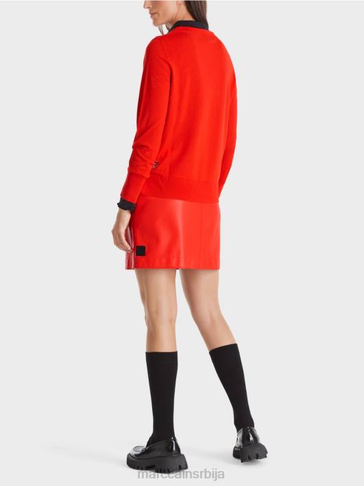 фино плетени џемпер 