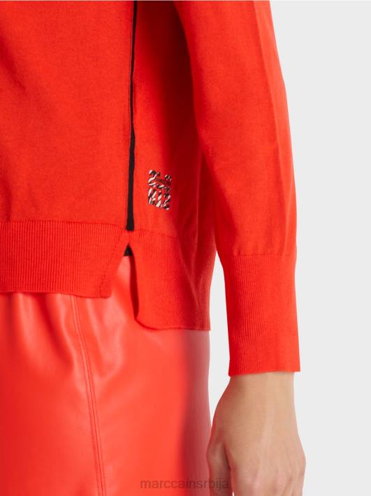 фино плетени џемпер 