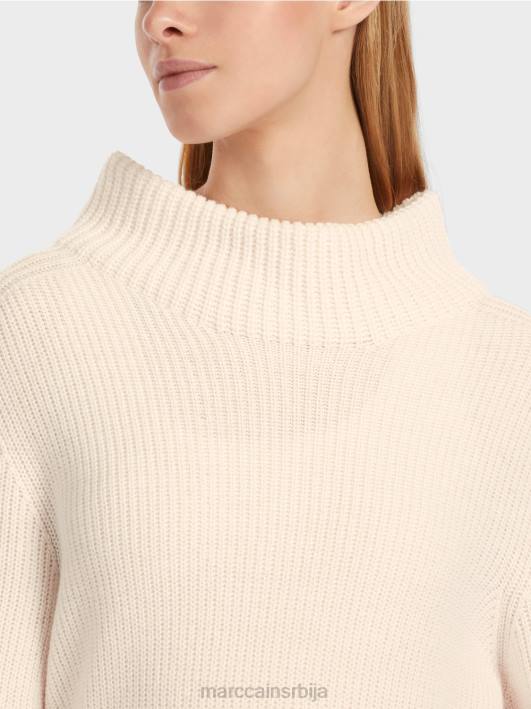 џемпер - плетен у Немачкој Marc Cain D6881065 цвет бадема одећу