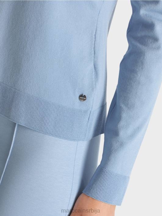 фино плетени џемпер 