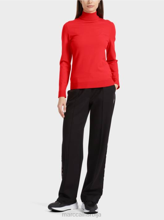 фино плетени џемпер "премислимо заједно". Marc Cain D6881078 цампари одећу