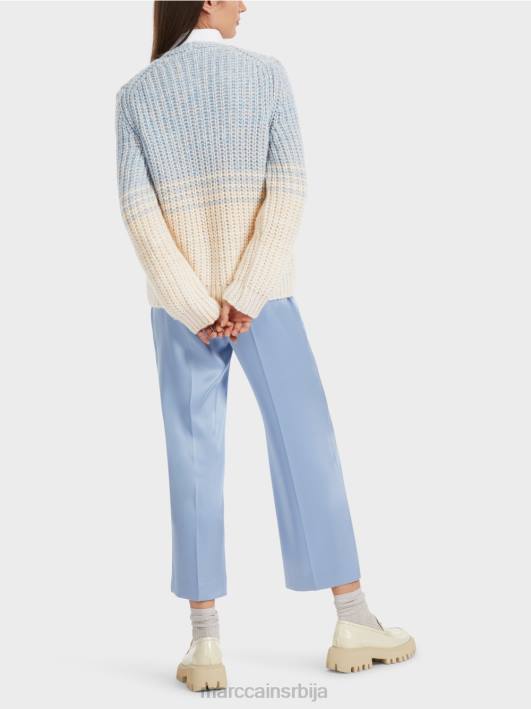 џемпер - плетен у Немачкој Marc Cain D6881083 тамно летње небо одећу