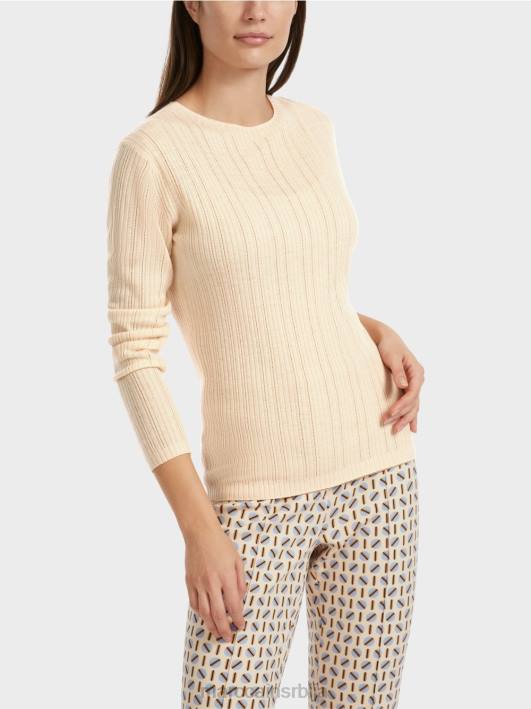 џемпер са округлим изрезом 