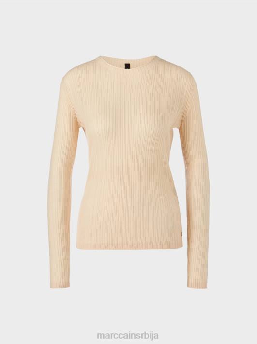 џемпер са округлим изрезом 