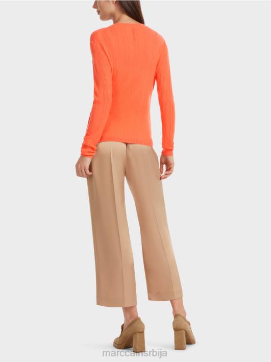 џемпер са округлим изрезом 