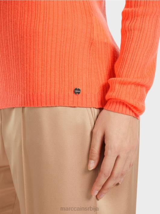 џемпер са округлим изрезом 