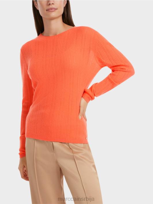 џемпер са округлим изрезом 