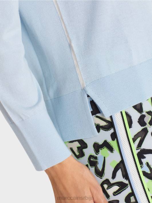 фино плетени џемпер 