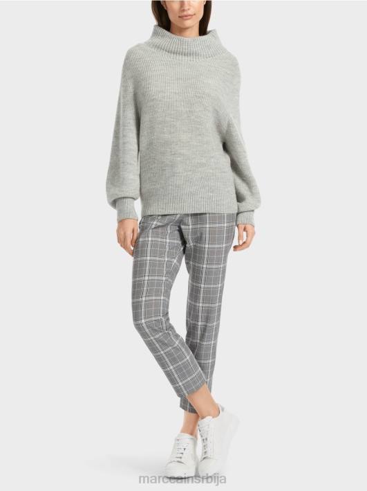 џемпер - плетен у Немачкој Marc Cain D6881104 Сребрно сива одећу