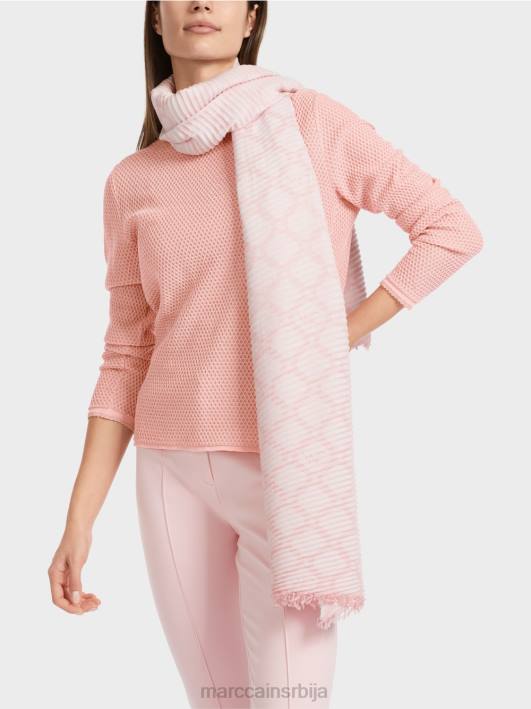 лурек џемпер плетен у Немачкој Marc Cain D6881118 меки пудер розе одећу
