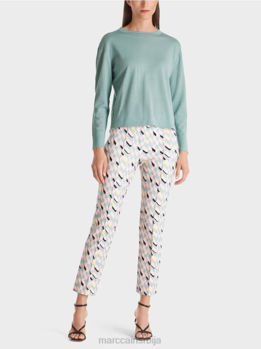 џемпер "промислимо заједно". Marc Cain D6881120 тамно небо плаво одећу