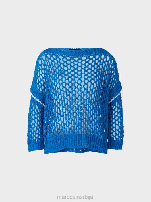 перфорирани кардиган плетен у Немачкој Marc Cain D6881127 нови падобранац одећу