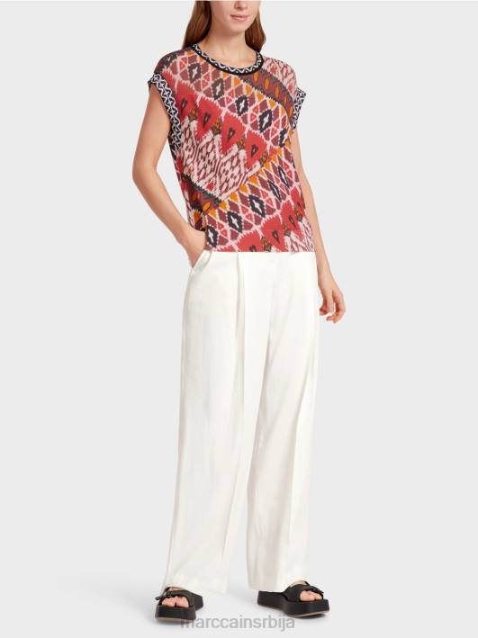 џемпер "плетен у немачкој" Marc Cain D6881131 Бордо одећу