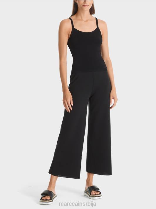 "преиспитати заједно" врх Marc Cain D6881135 црн одећу