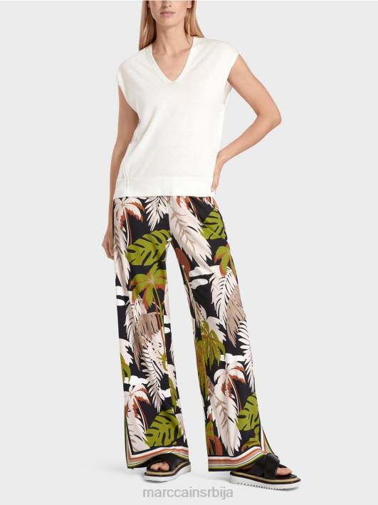 џемпер финог плетења без рукава Marc Cain D6881142 прљаво бело одећу