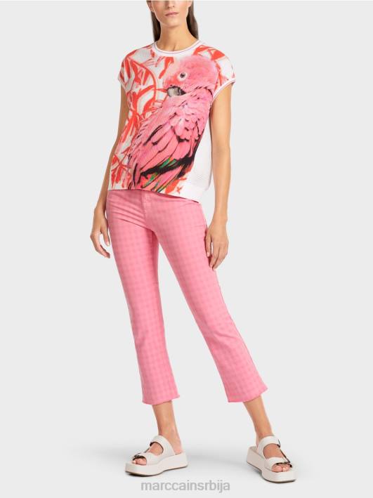 џемпер "плетен у немачкој" Marc Cain D6881167 светло розе одећу