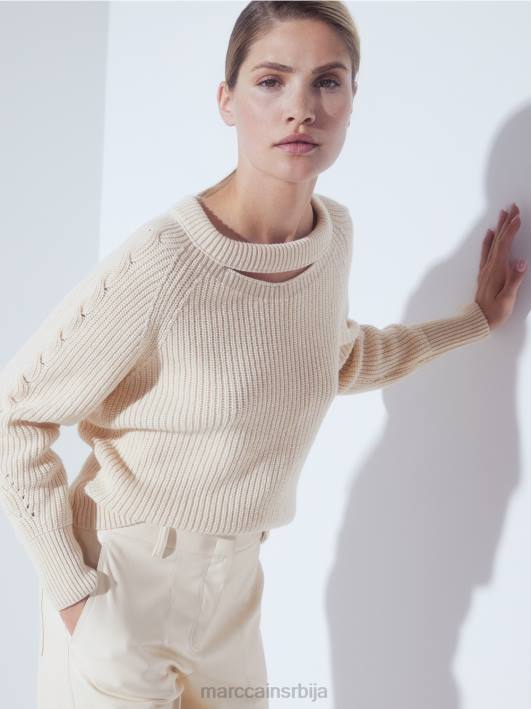 кабловски плетени џемпер 