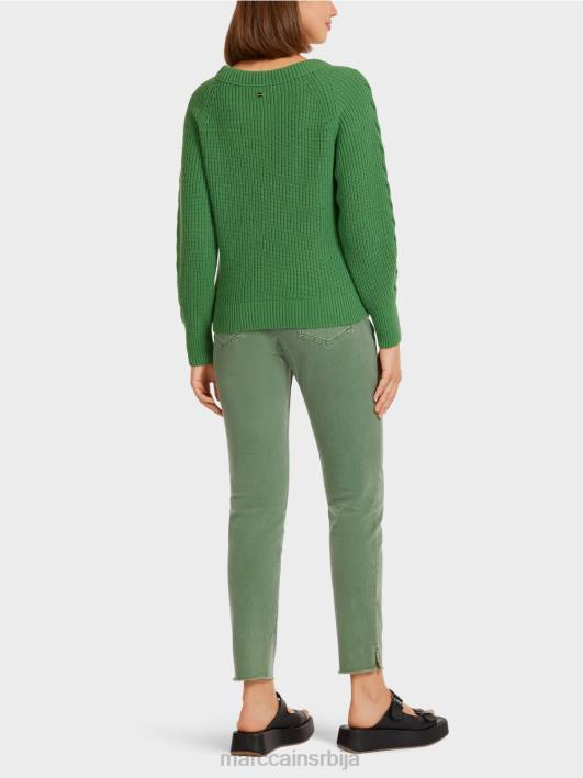 кабловски плетени џемпер 