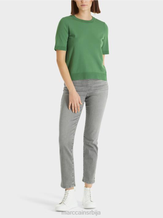 џемпер "промислимо заједно". Marc Cain D6881212 маховина зелена одећу