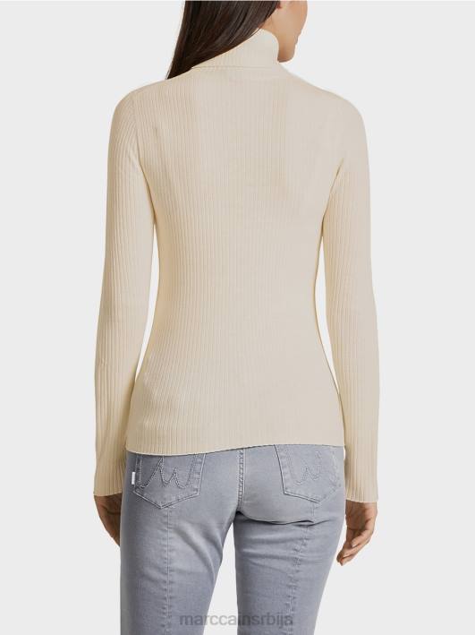 џемпер долчевина са кашмиром Marc Cain D6881218 песак одећу