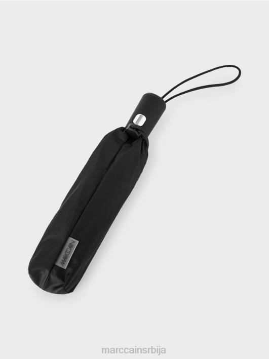 џепни кишобран са логом Marc Cain D6881750 црно и бело прибор