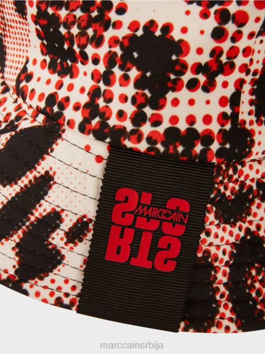 шешир за пецање са лео принтом Marc Cain D6881672 цампари прибор