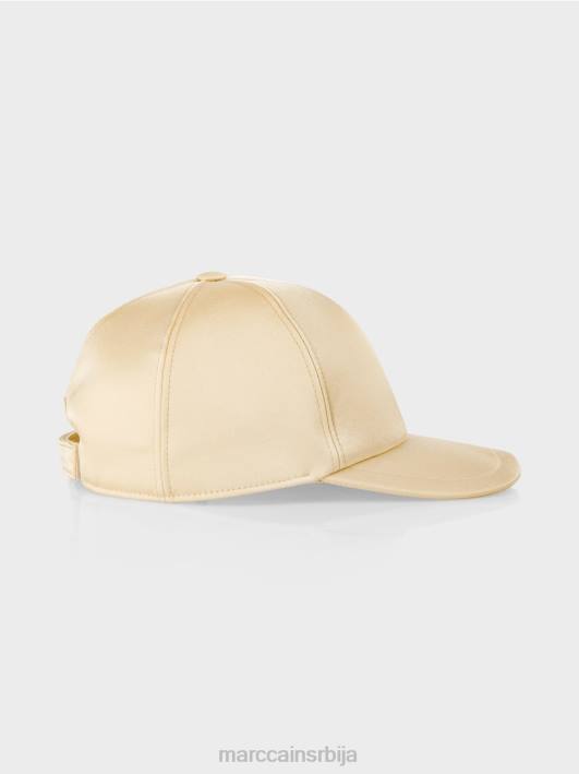 капа са логом Marc Cain D6881681 тамна крема прибор