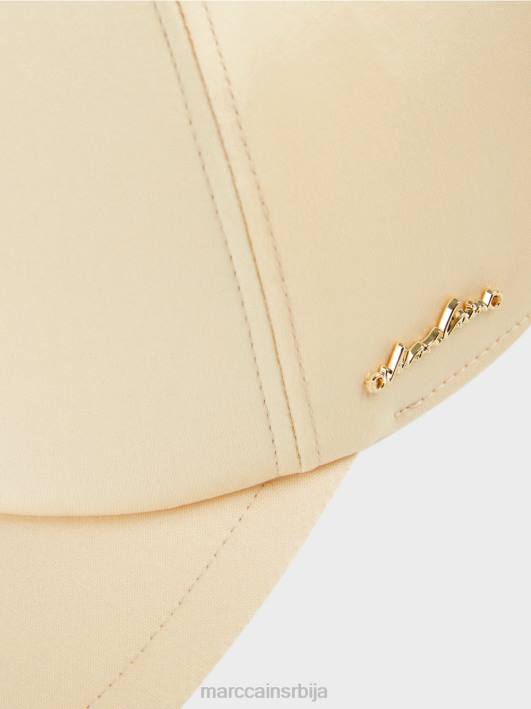 капа са логом Marc Cain D6881681 тамна крема прибор