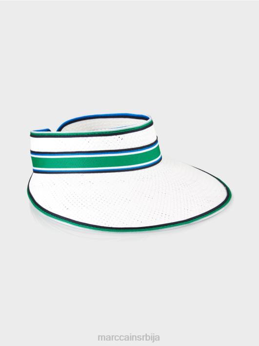 штитник од сунца у изгледу сламнатог шешира Marc Cain D6881710 светли лист босиљка прибор