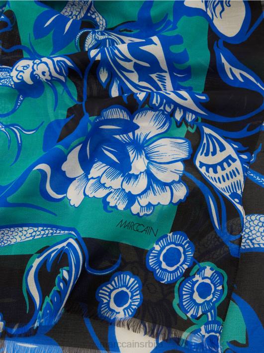 шал са тетоважом Marc Cain D6881656 емајл прибор