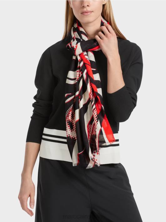 шал са стилизованим лео принтом Marc Cain D6881668 цампари прибор