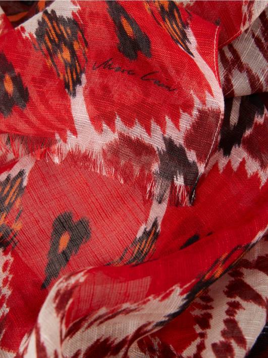 шал у елегантној мешавини материјала Marc Cain D6881711 Бордо прибор