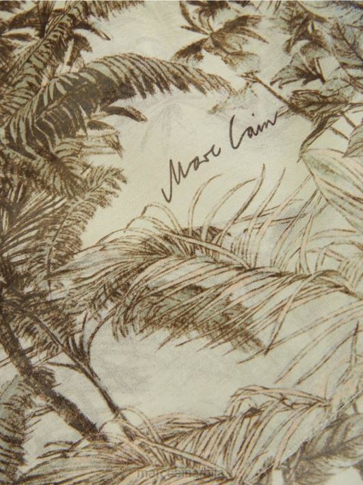 шал са мешовитим шарама Marc Cain D6881728 меки дах прибор