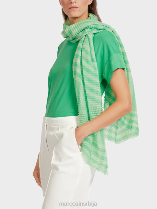 марама у вишијевим чековима Marc Cain D6881737 светли жад прибор