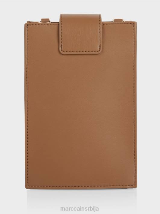 торба преко тела у уздужном формату Marc Cain D6881499 светла карамела прибор