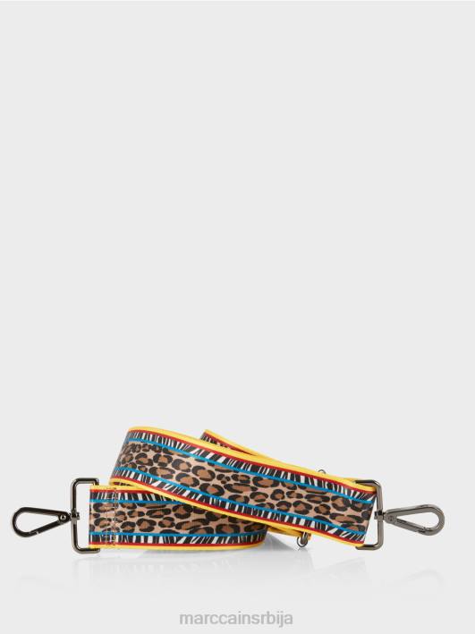 торба за раме са рељефним дизајном Marc Cain D6881502 мека кафа прибор