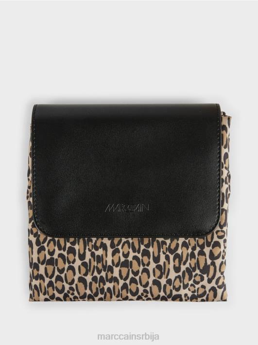 „промислите заједно“ торба за куповину са штампом Marc Cain D6881507 мека кафа прибор