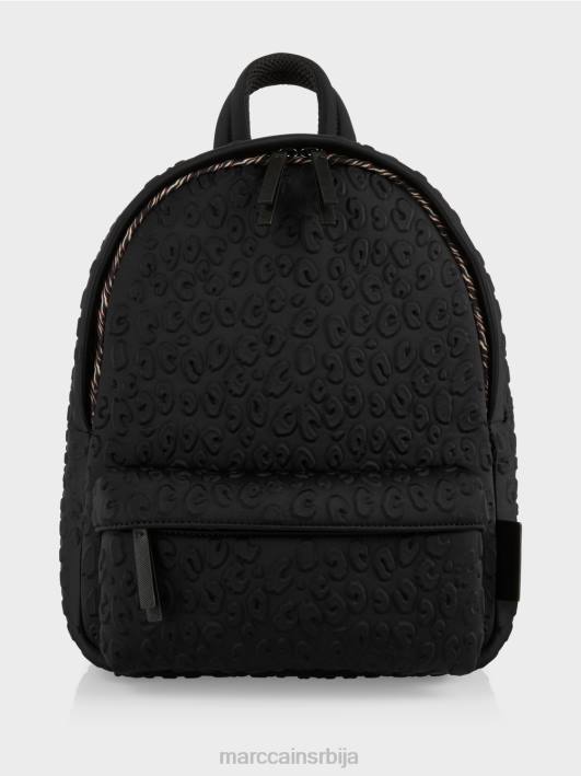 ранац од техно материјала Marc Cain D6881510 црн прибор