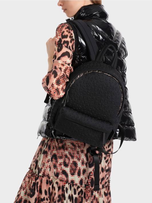 ранац од техно материјала Marc Cain D6881510 црн прибор