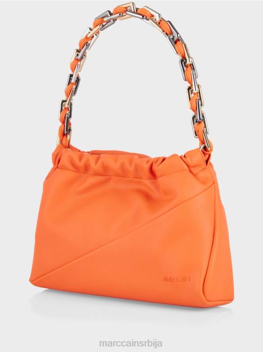 торба за раме са украсном ручком Marc Cain D6881513 светли корал прибор