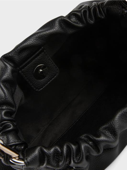 торба за раме са украсном ручком Marc Cain D6881516 црн прибор