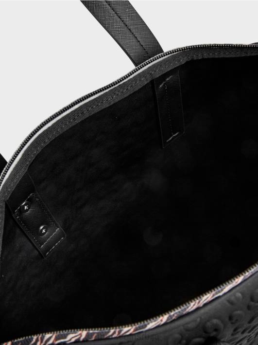 купац од техно материјала Marc Cain D6881518 црн прибор