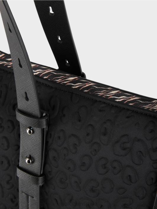 купац од техно материјала Marc Cain D6881518 црн прибор