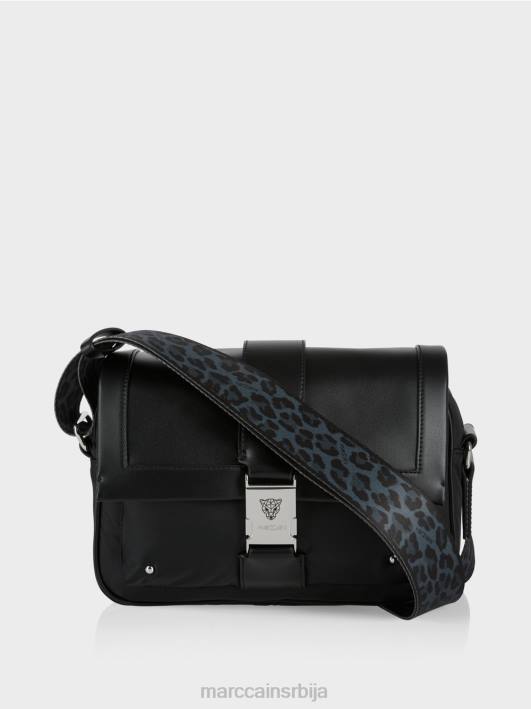 торба за раме "преиспитајмо заједно". Marc Cain D6881519 црн прибор