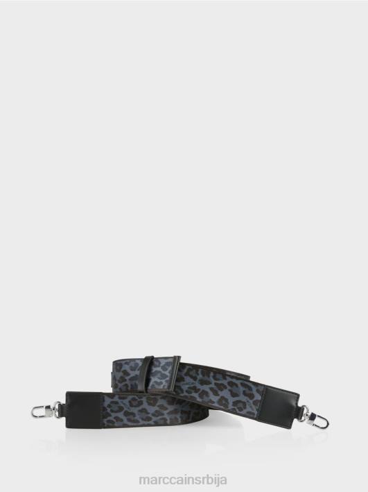 торба преко тела у уздужном формату Marc Cain D6881521 црн прибор